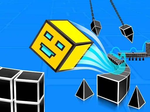 Geometry Rush 4D game artwork